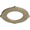 Ekena Millwork Benson Ceiling Medallion (Fits Canopies up to 6 1/8"), 11 1/8"OD x 6 1/8"ID x 5/8"P, Gobi Desert CM11BNGDF - alternate 5